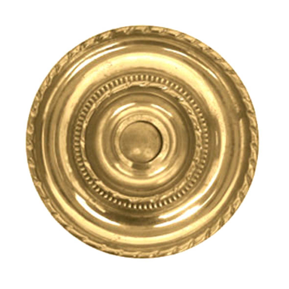 Klingelrosette Messing MMA D