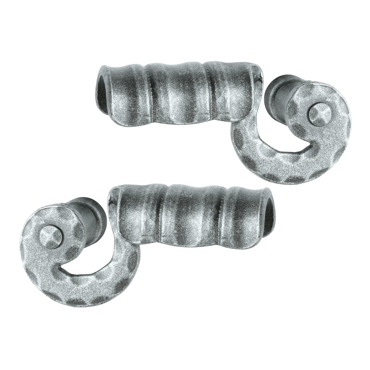 Türgriff Eisen thermopatiniert ® 120mm Paar Serie TD072 Bild1
