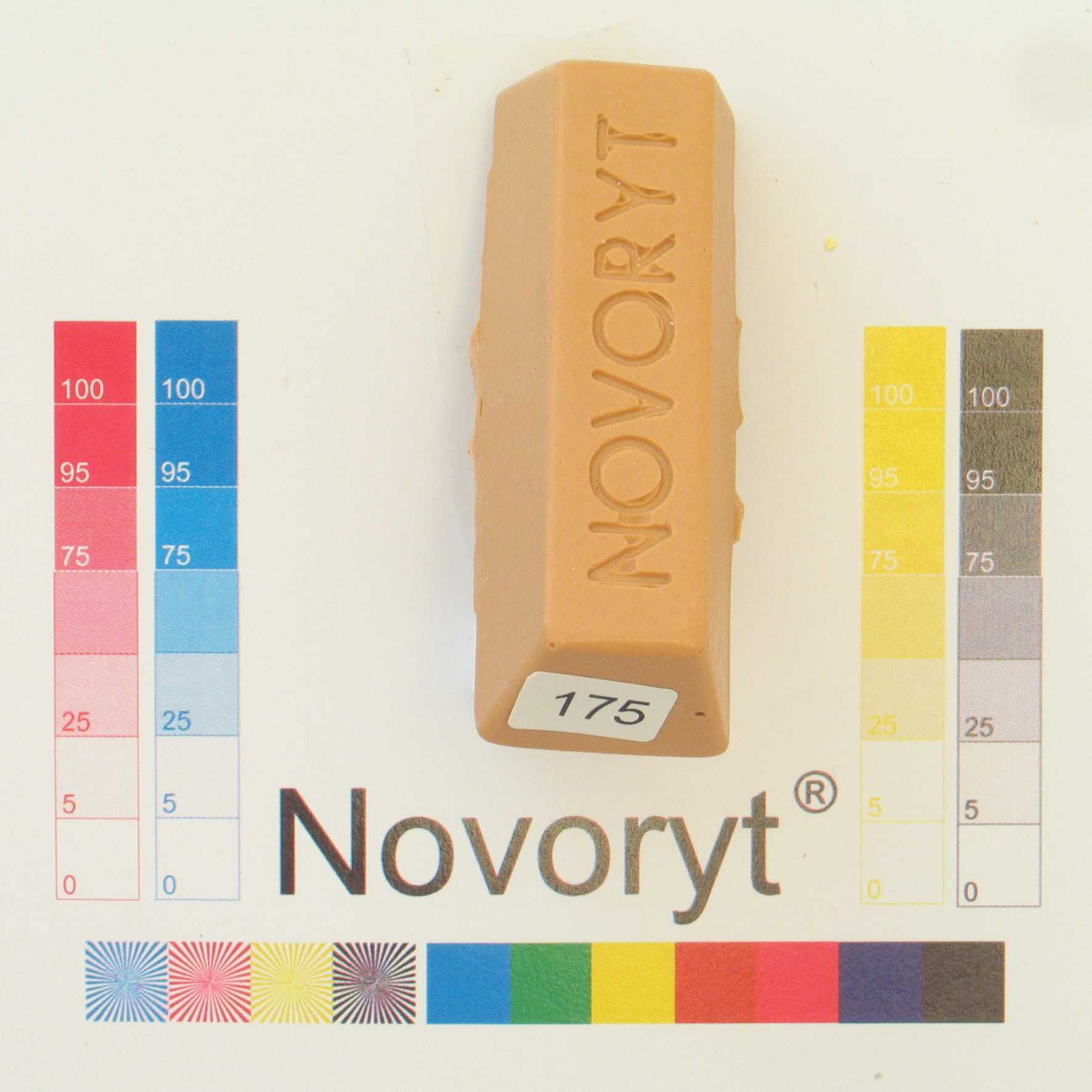NOVORYT® Schmelzkitt - Farbe 175 Buche spezi 1 Stange Serie HW003 Bild1