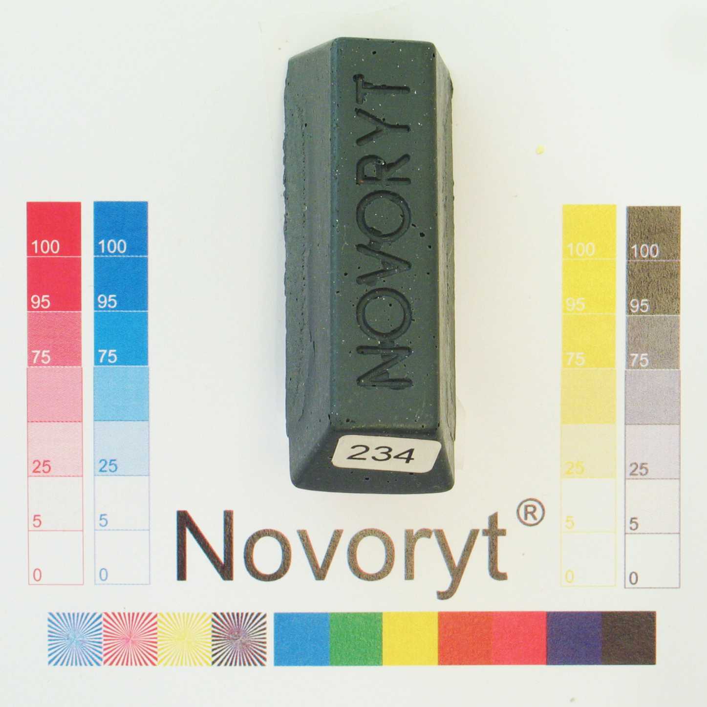 NOVORYT® Schmelzkitt - Farbe 234 5 Stangen Serie HW003 Bild1