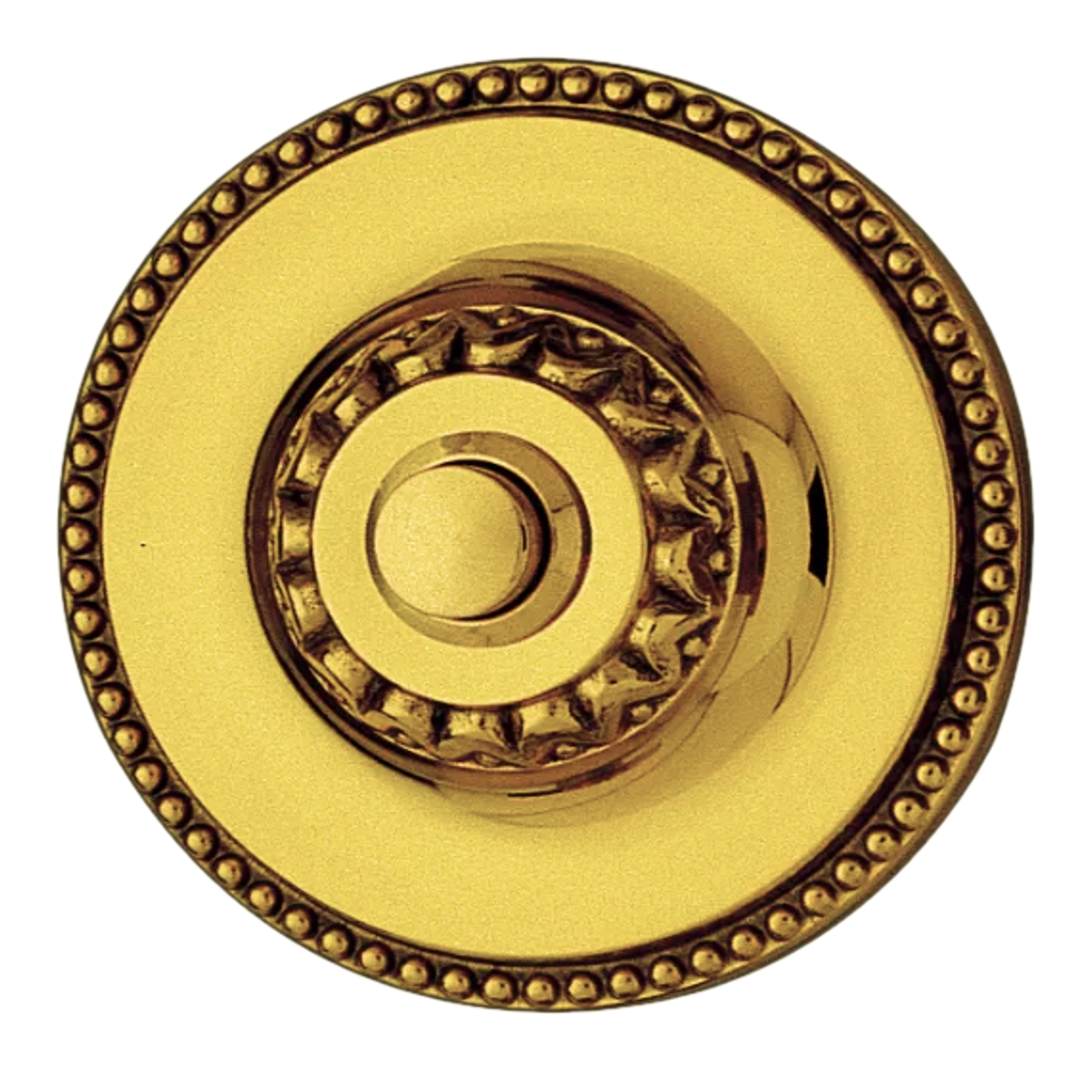 Klingelrosette Messing MMA D