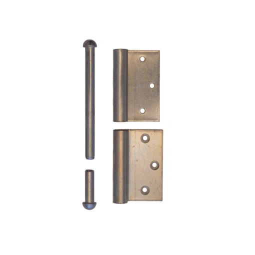 Berliner Band loser Stift/Knopf 140mm links/rechts verwendbar - Eisen verzinkt Serie TB012 Bild1
