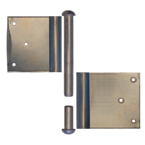 Düsseldorfer Band loser Stift 140mm rechts - Eisen verzinkt Serie TB011 Bild1