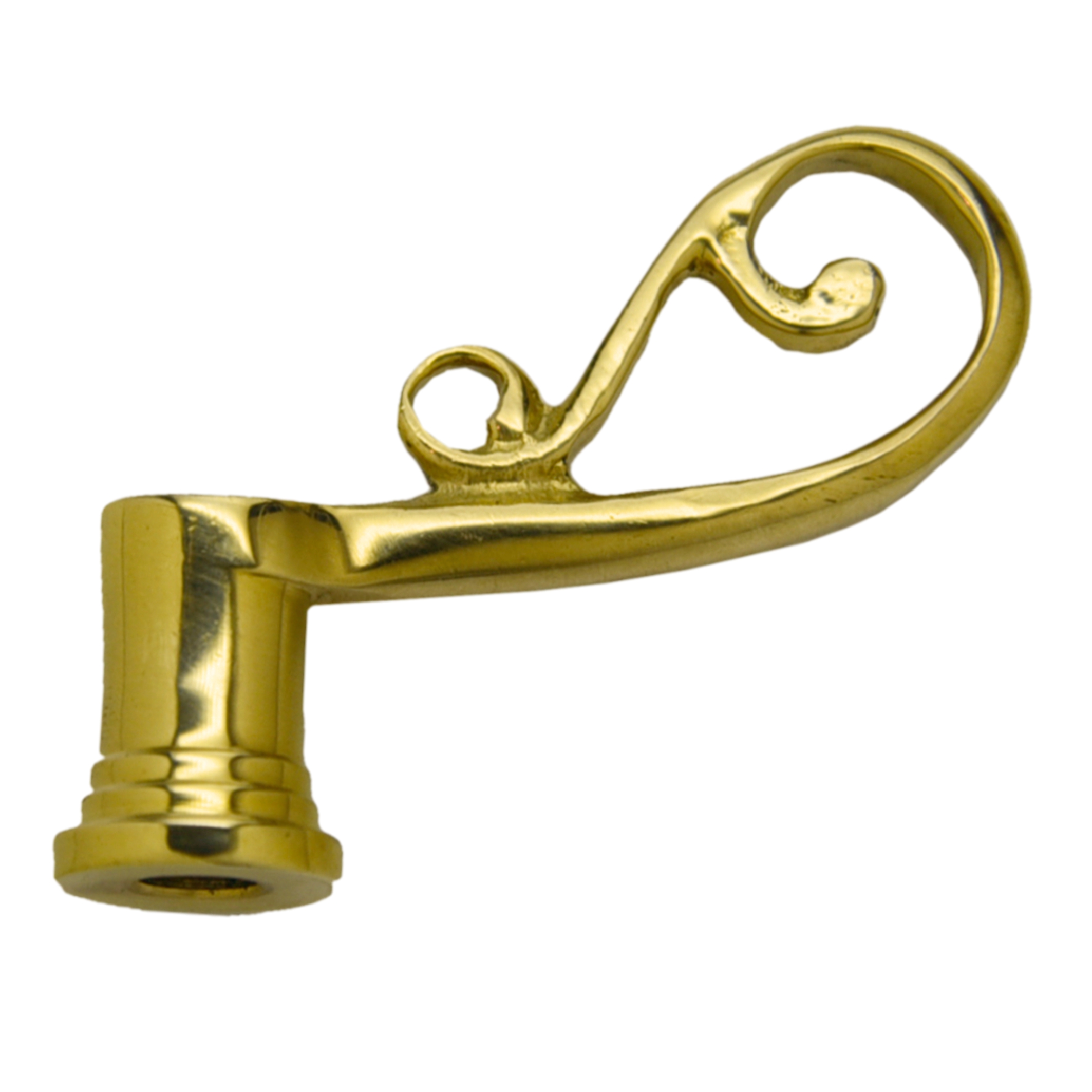 Halber Reiber in Messing matt , L=58 mm Bild1 Halber Reiber 1/2  Messing Länge 58mm Serie FB202 Bild1