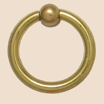 Klassizismus Möbelring gegossen Messing MGL D38mm mit Griff Serie KL001 Bild1