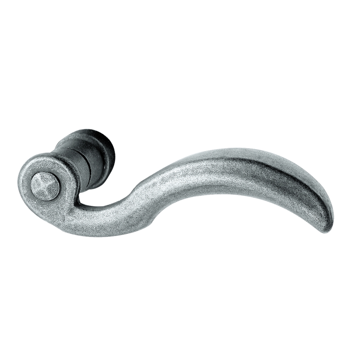 Türgriff Eisen thermopatiniert ® 140mm DIN Rechts Serie TD075 Bild1