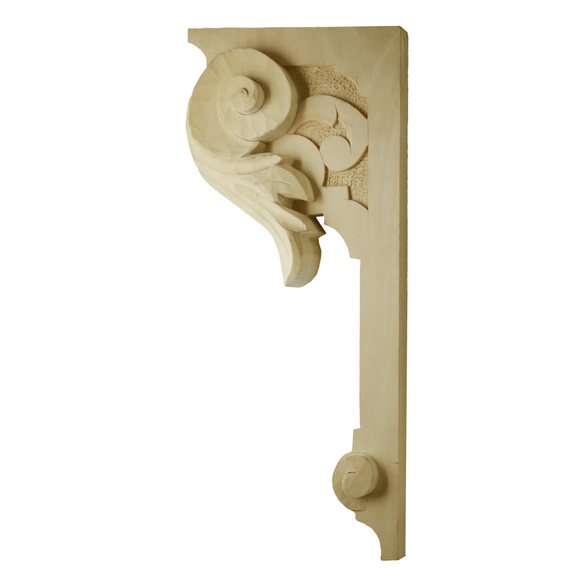 Kapitell in Linde 300 x 140mm, Rechts Serie AH364 Bild1