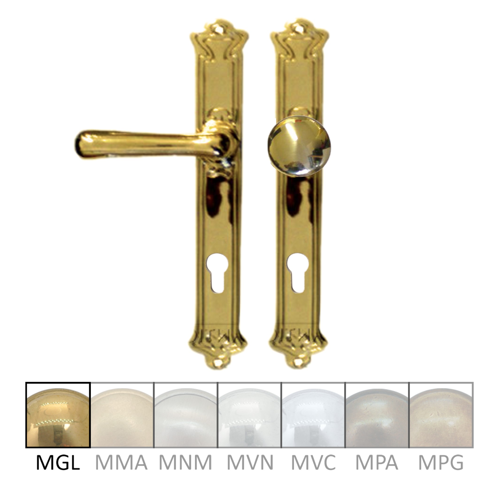 Sicherheitgarnitur in Messing glänzend PZ 92 DIN LI mit TD113 Serie TG113 Bild1 Sicherheitgarnitur in Messing glänzend PZ 92 DIN LI mit TD113 Serie TG113 Bild1