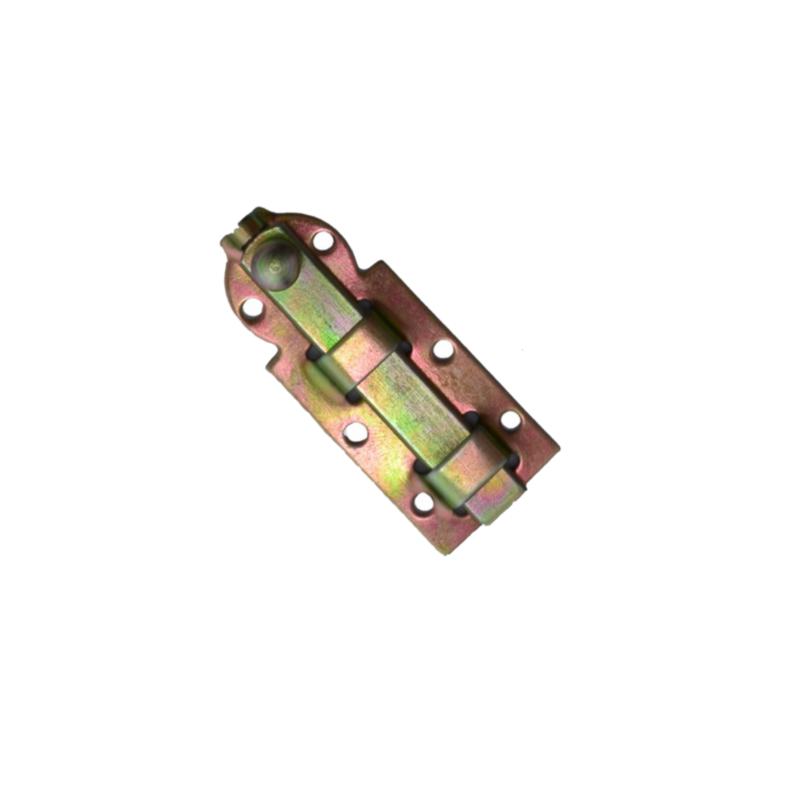 Schieberiegel Türriegel 50mm - gelb chromatiert Serie SR001 Bild1