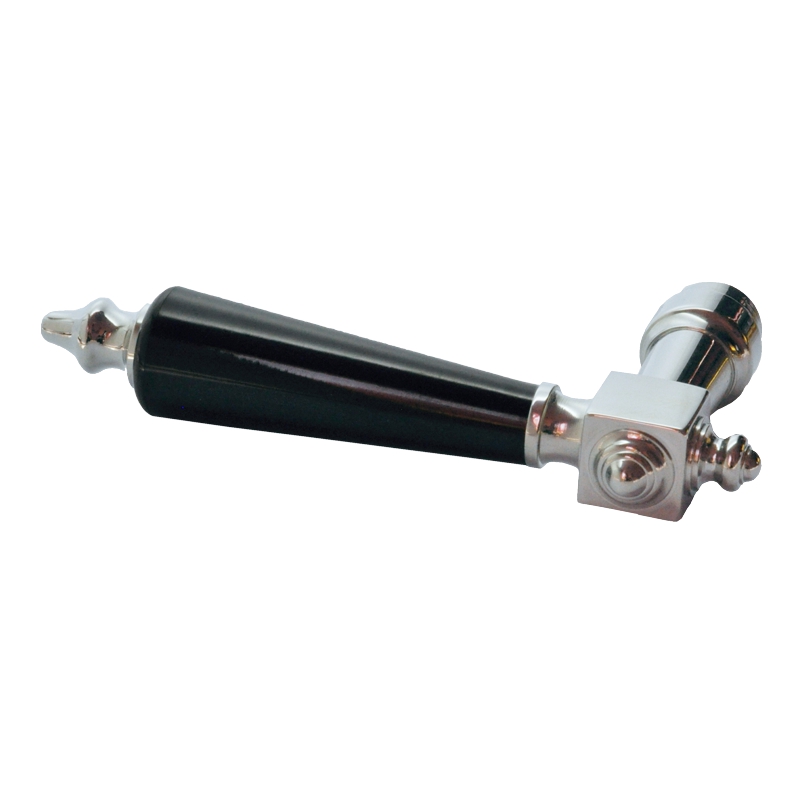 Türgriff - Din Links modell BRESLAU mit einer Grifflänge von 129 mm. Bild1 BRESLAU Türdrücker 1007-C-L Bild1