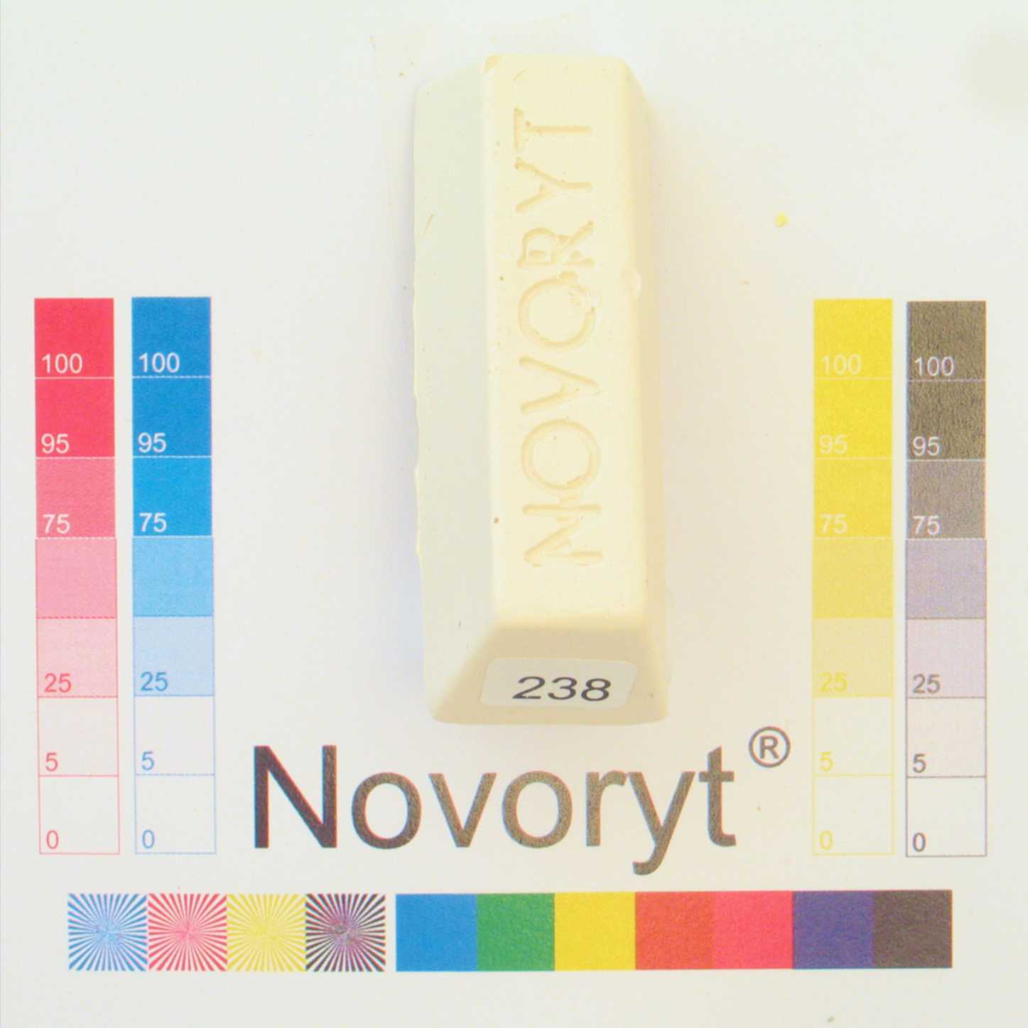 NOVORYT® Schmelzkitt - Farbe 238 1 Stange Serie HW003 Bild1