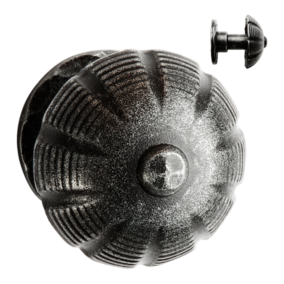 Haustürknauf auf Rosette TK130-148H-EVS-61-999-F Bild1