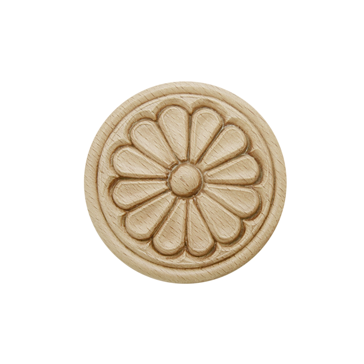 Rosette in Buche D70 mm Serie AH349 Bild1
