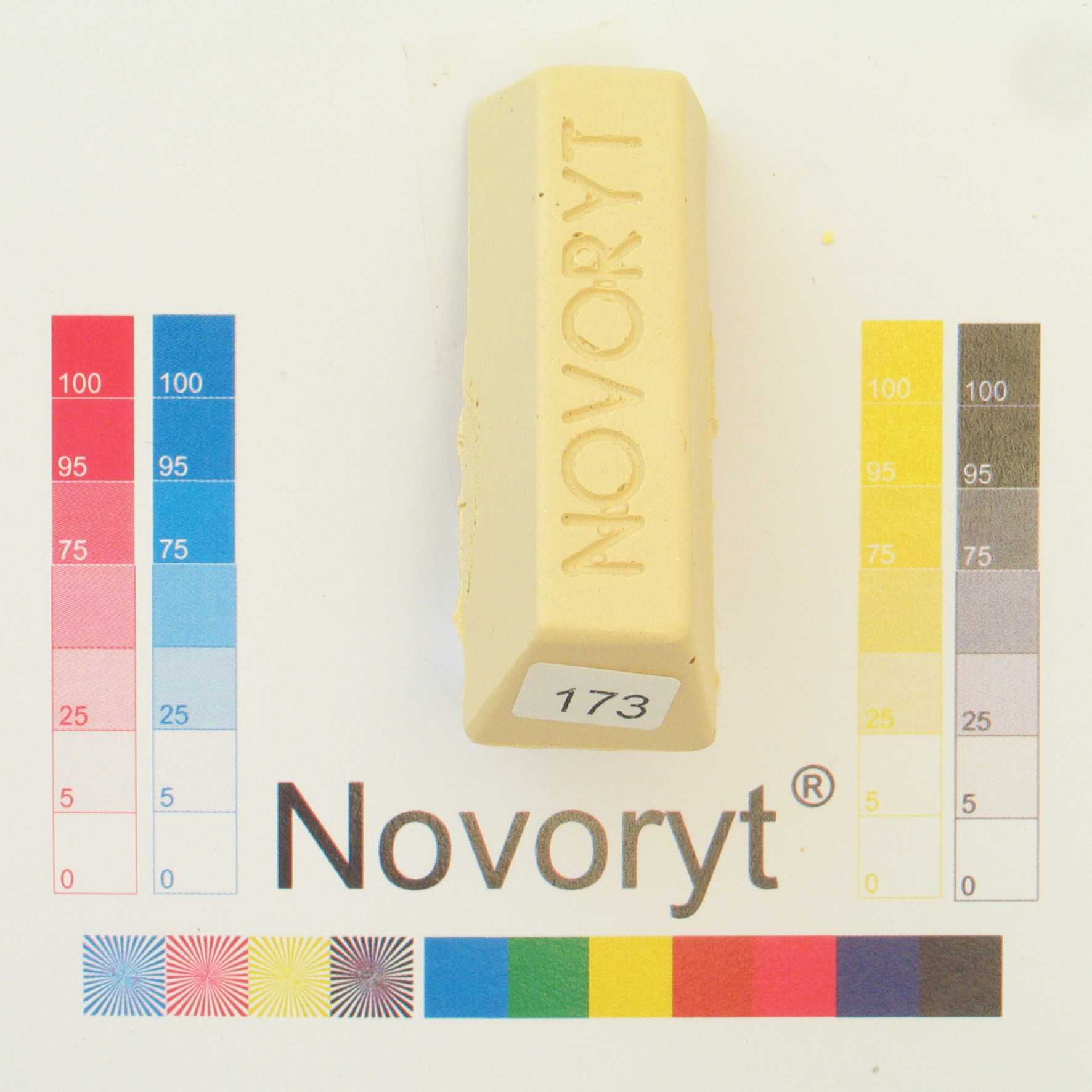 NOVORYT® Schmelzkitt - Farbe 173 Vogelaugena 1 Stange Serie HW003 Bild1
