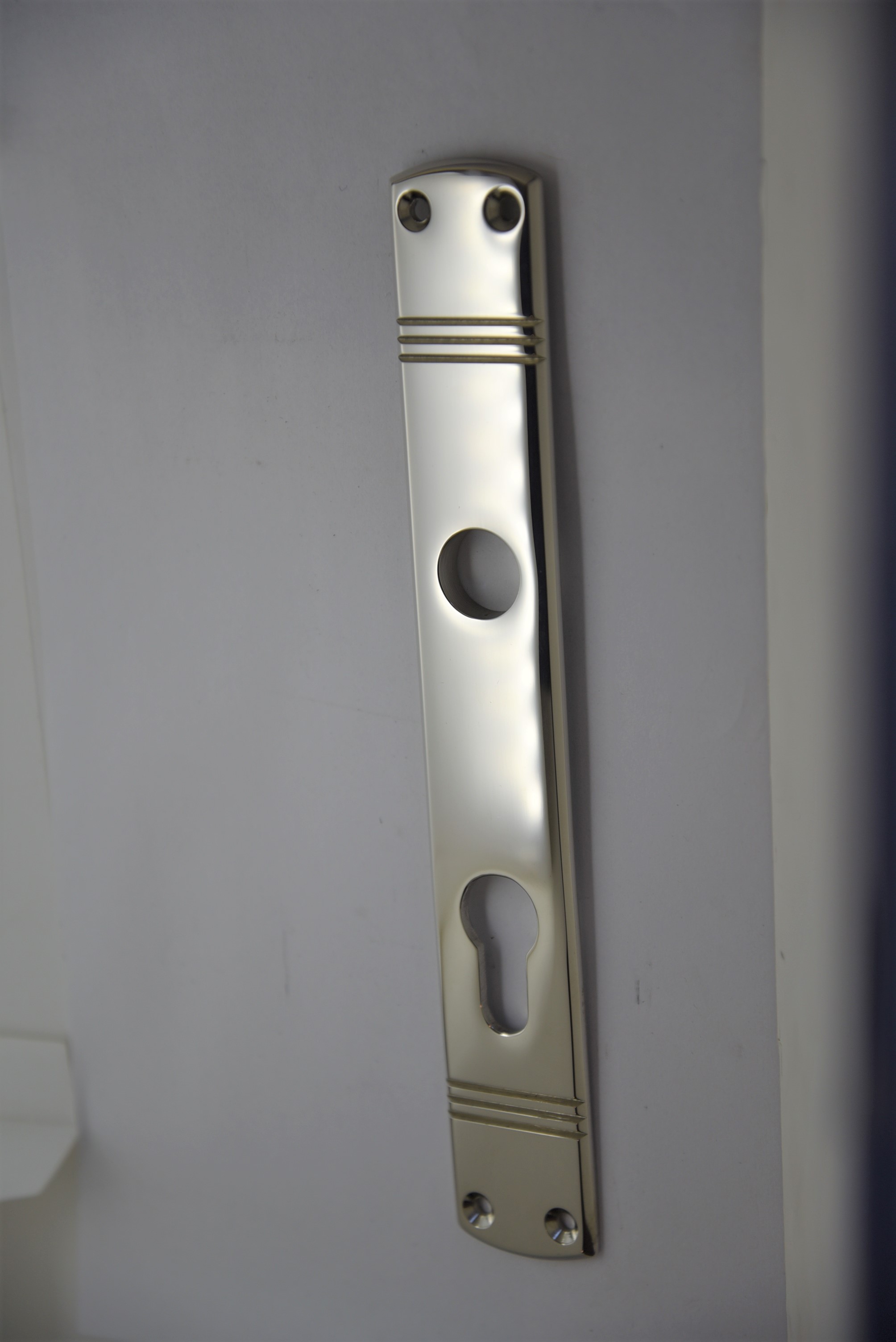 Türschild (PZ) in Messing 72 mm Bild1