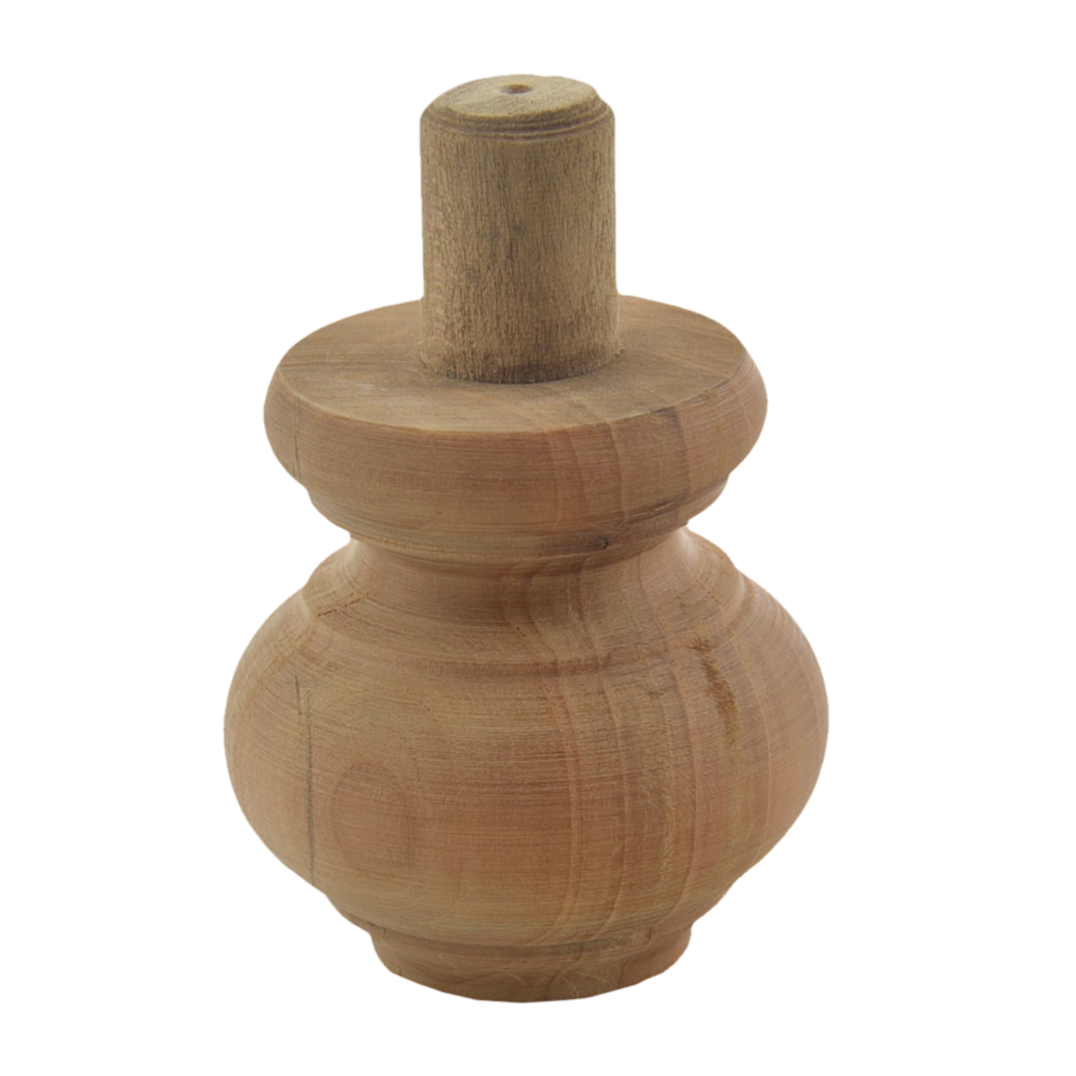 Möbelfuß in Kirsche 65 x 65mm Serie HF037 Bild1