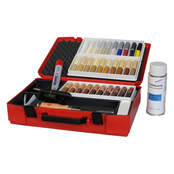 NOVORYT Kofferset C - 60 Stk Hartwachs Schmelzkitt der Serie KS001 Bild1 NOVORYT Kofferset C - 60 Stk Hartwachs Schmelzkitt Serie KS001 Bild1