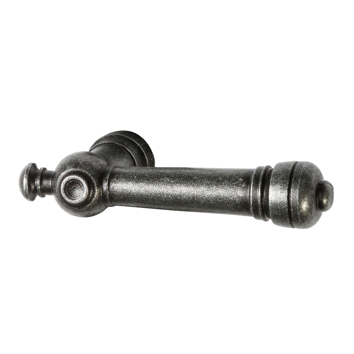 Türgriff Eisen schwarz passiviert 115mm DIN Rechts Serie TD057 Bild1