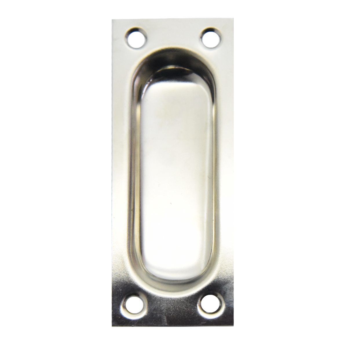 Schiebetürgriffmuschel vernickelt EVN 95x35mm Serie SG103 Bild1