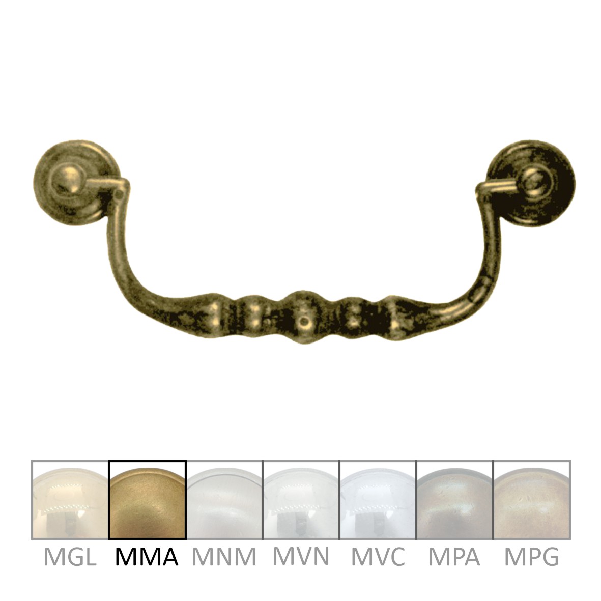 Möbelgriff, MMA , Maße B x H - 115 x 40mm Serie GR016 Bild1