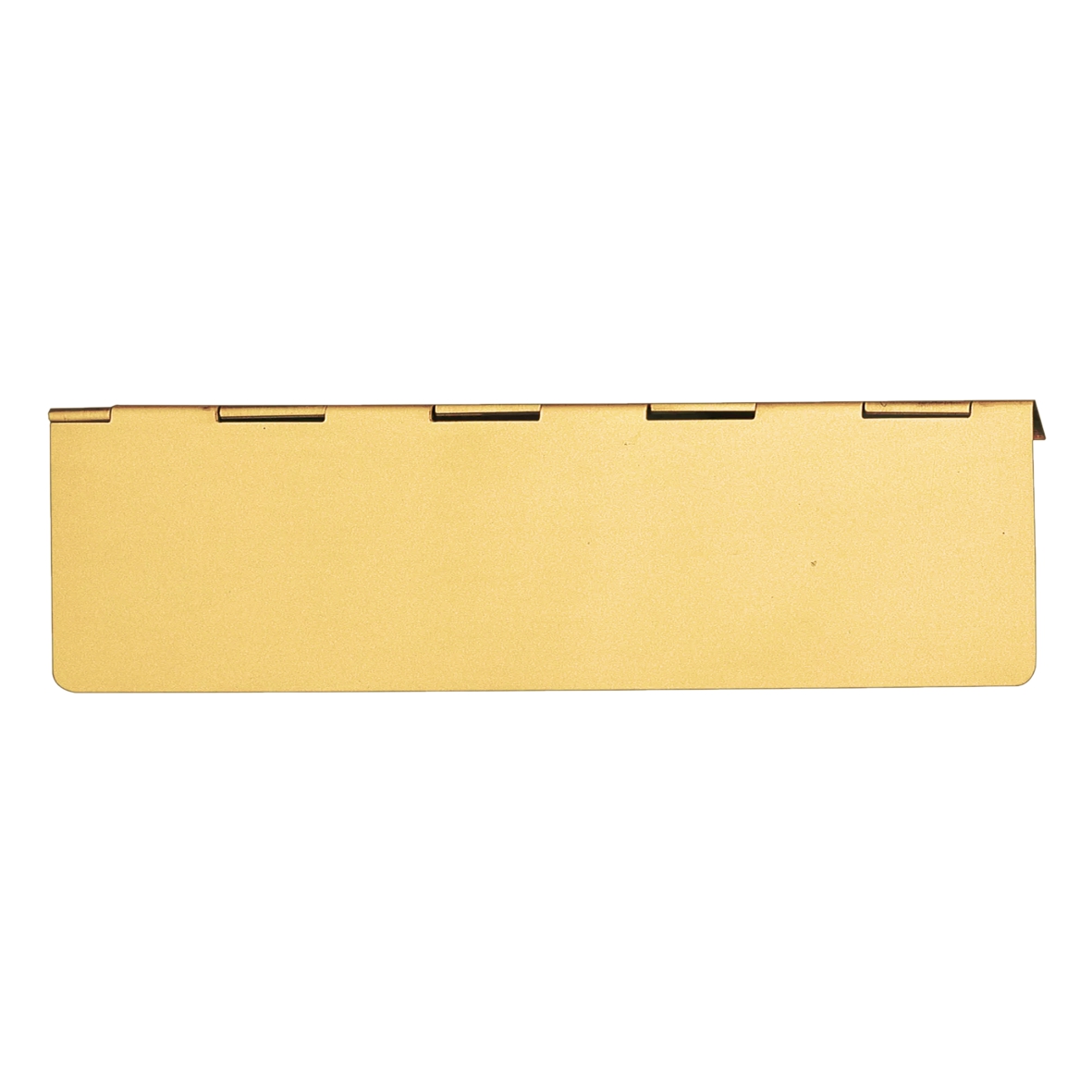 Briefklappe für Briefeinwurf Material Briefklappe Messing MMA 280 x 80mm Serie BK013 Bild1