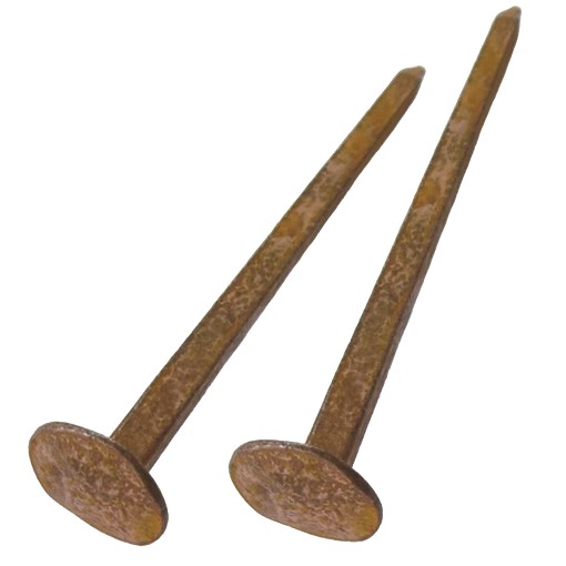 Geschmiedete Ziernägel, vierschlägig D14mm, 100St. der Serie ZB301 Bild1 Geschmiedete Ziernägel, vierschlägig D14mm, 100St. Bild1