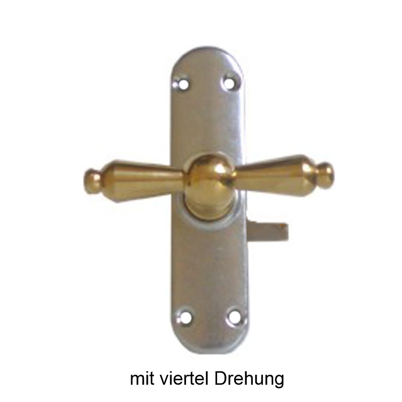 aufliegendes Fenstergetriebe mit Zunge für linken Flügel ohne Zubehör, 0,25 Drehung Serie FS101 Bild1