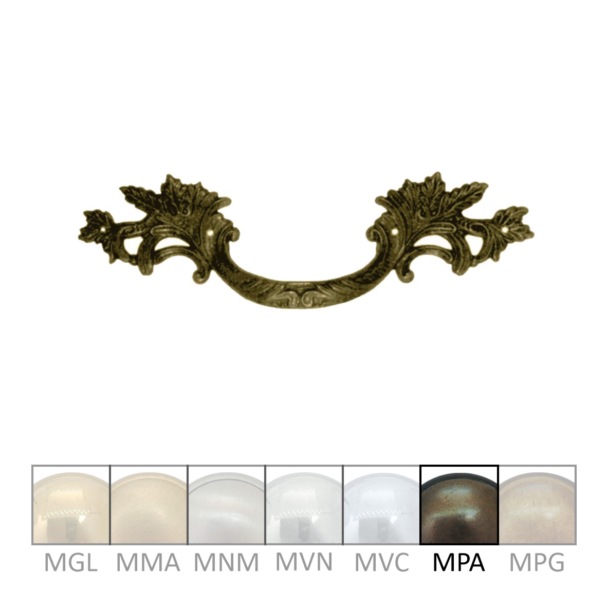 Möbelgriff, MPA, Maße B x H - 155 x 45 mm der Serie GR004 Bild1 Möbelgriff, MPA, Maße B x H - 155 x 45mm Serie GR004 Bild1