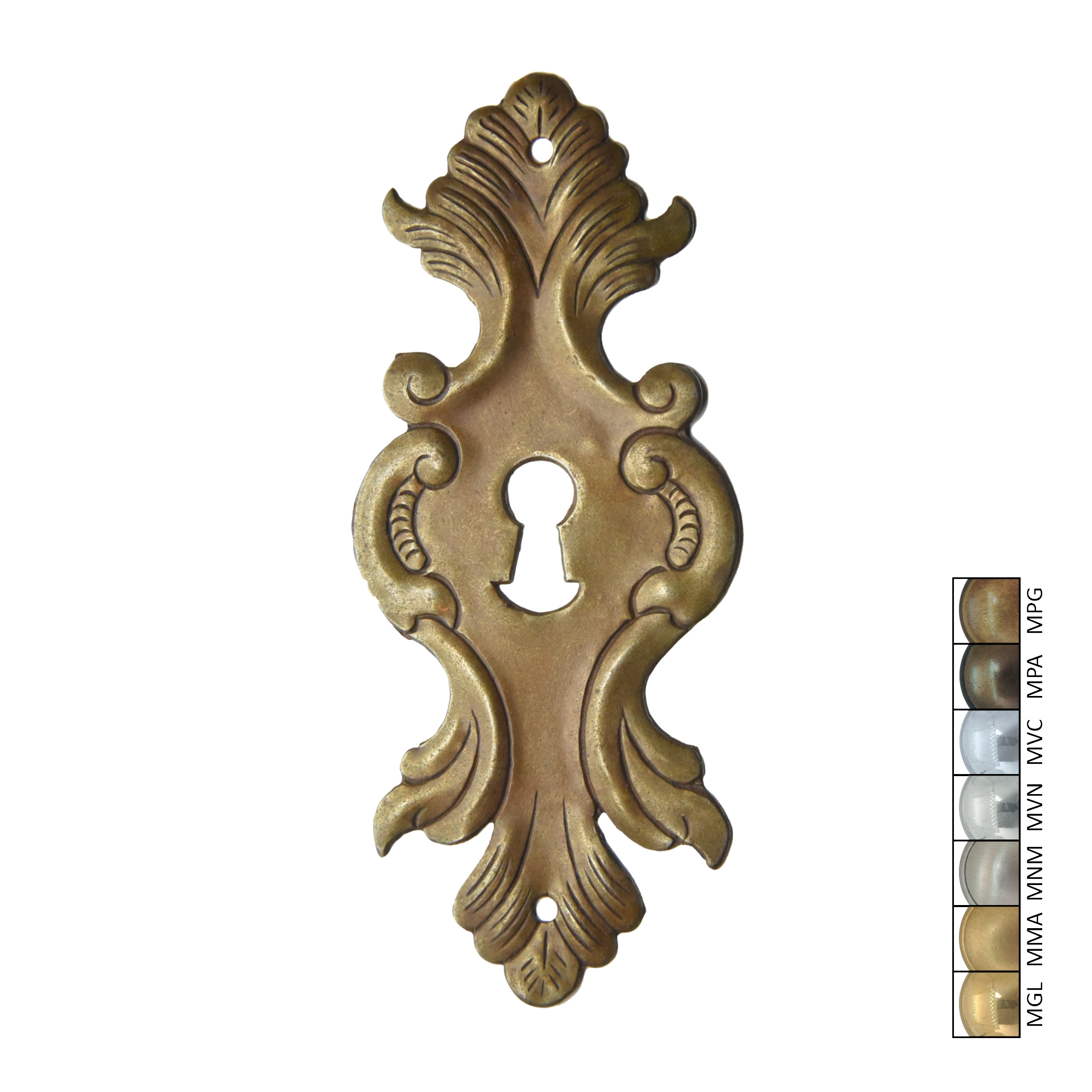 Barock Schlüsselschild Serie BA043 Bild1