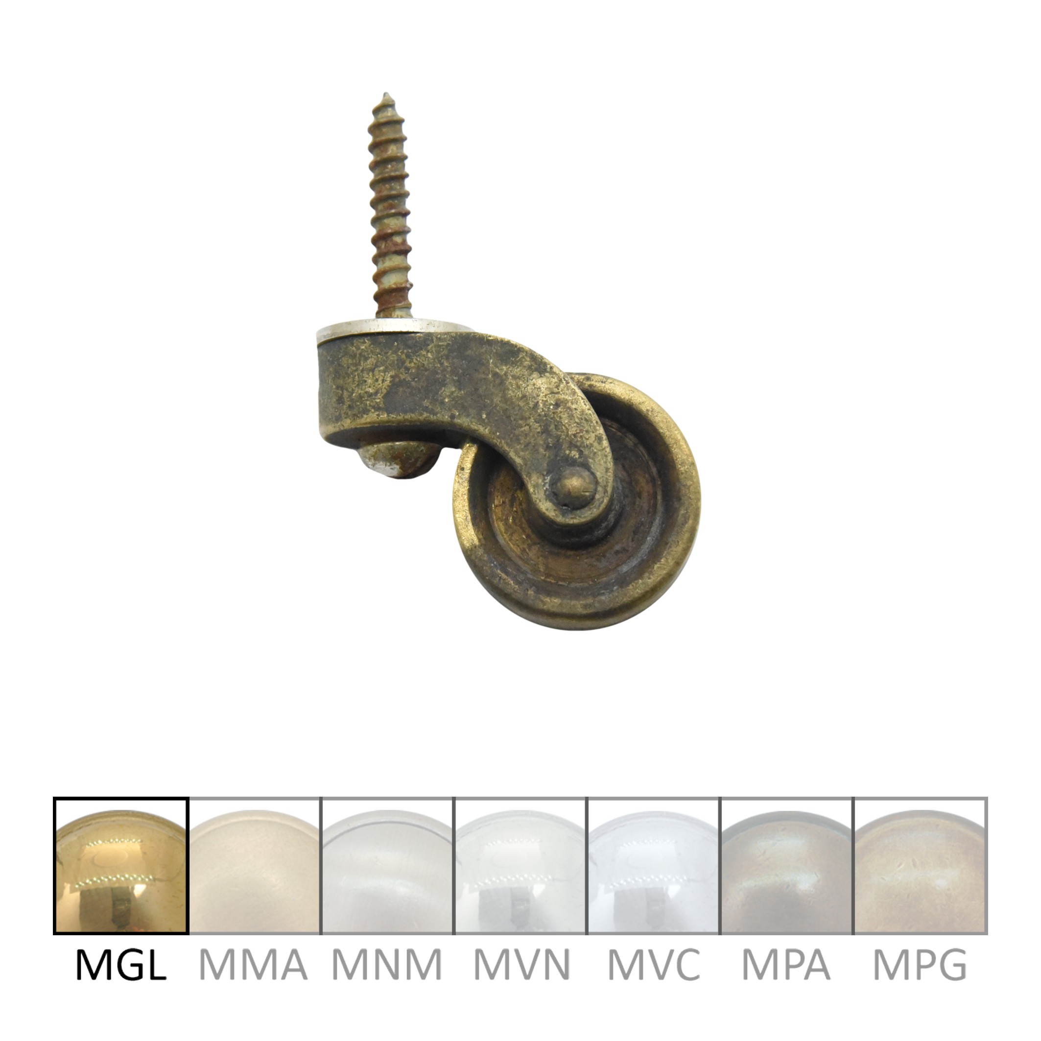 Möbelrolle MPA D22mm Serie MR002 Bild1