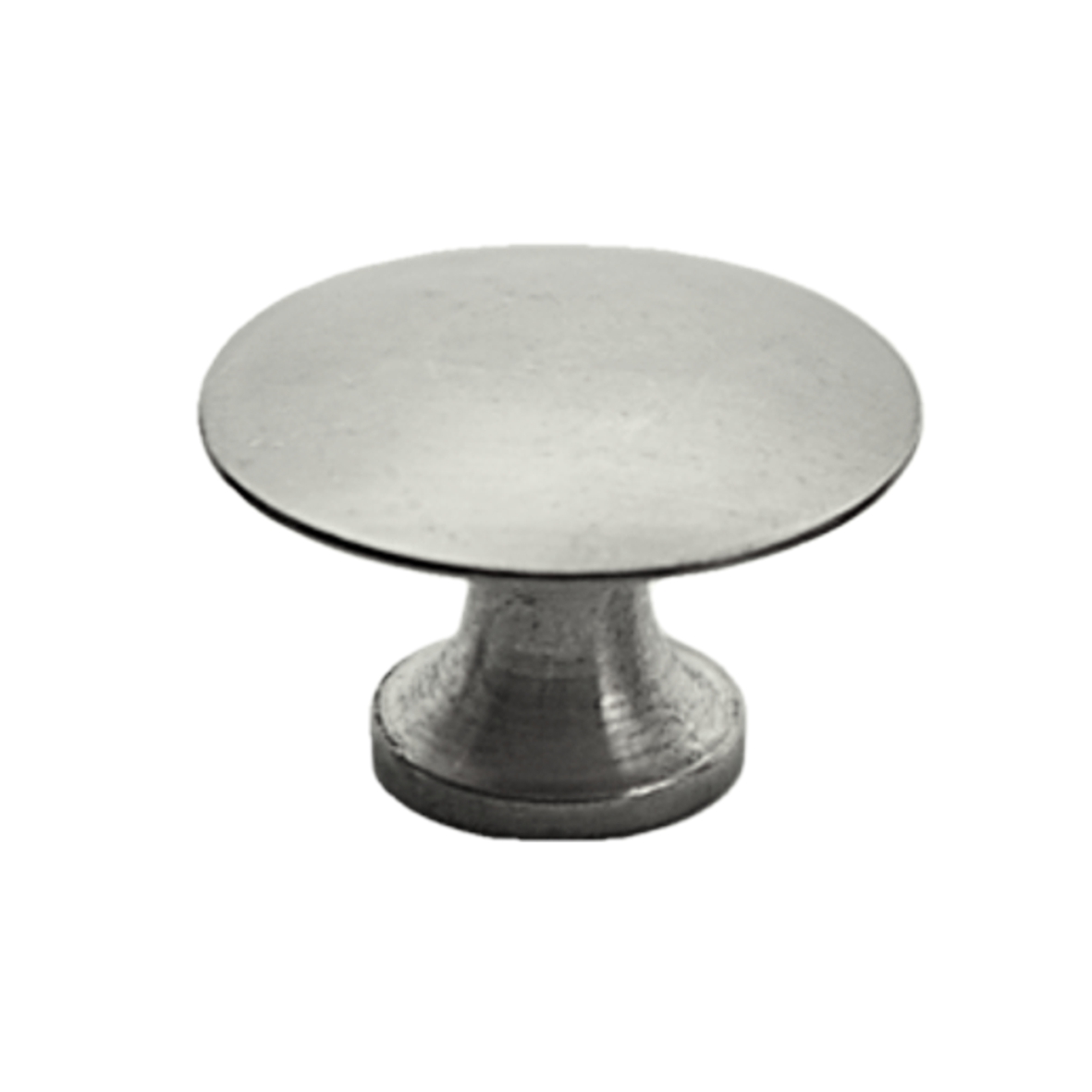 Möbelknopf in Messing altsilber, D