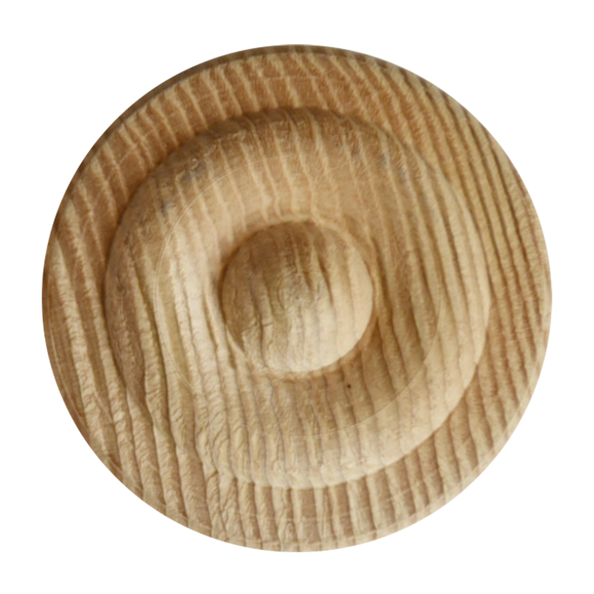 Rosette in Weichholz Kiefer/Tanne D42mm Serie AH357 Bild1