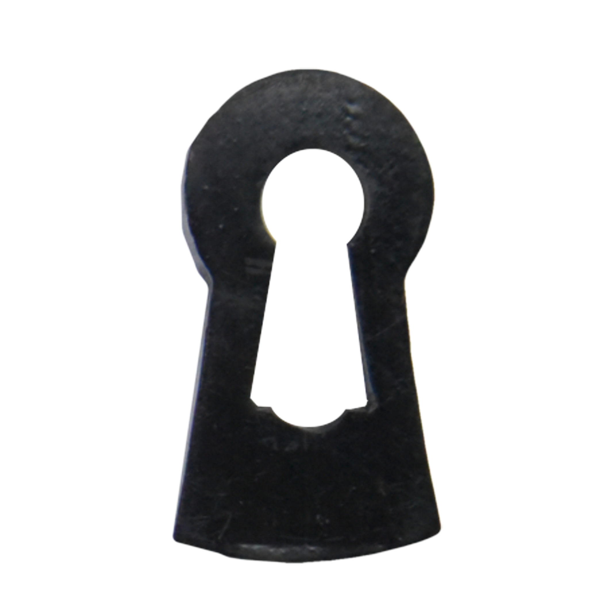 Klassizismus Möbelschild Horn - 17x34mm mit Schlüsselloch Serie KL038 Bild1