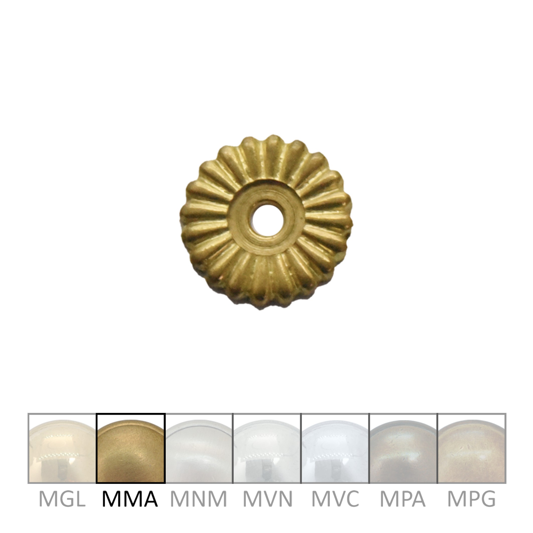 Klassizismus Rosette gegossen KL132-104D-MMA-D25 Bild1