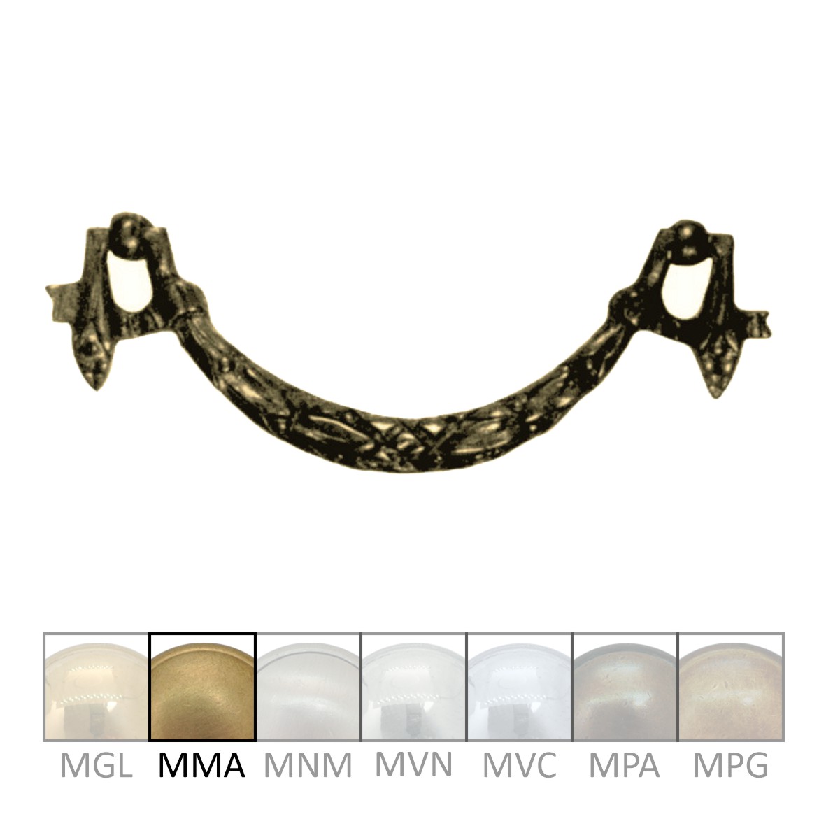 Möbelgriff, MMA , Maße B x H - 115 x 40 mm Serie GR011 Bild1