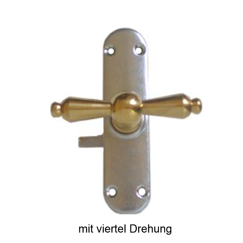 aufliegendes Fenstergetriebe mit Zunge für rechten Flügel, ohne Zubehör, 0,25 Drehung Serie FS101 Bild1