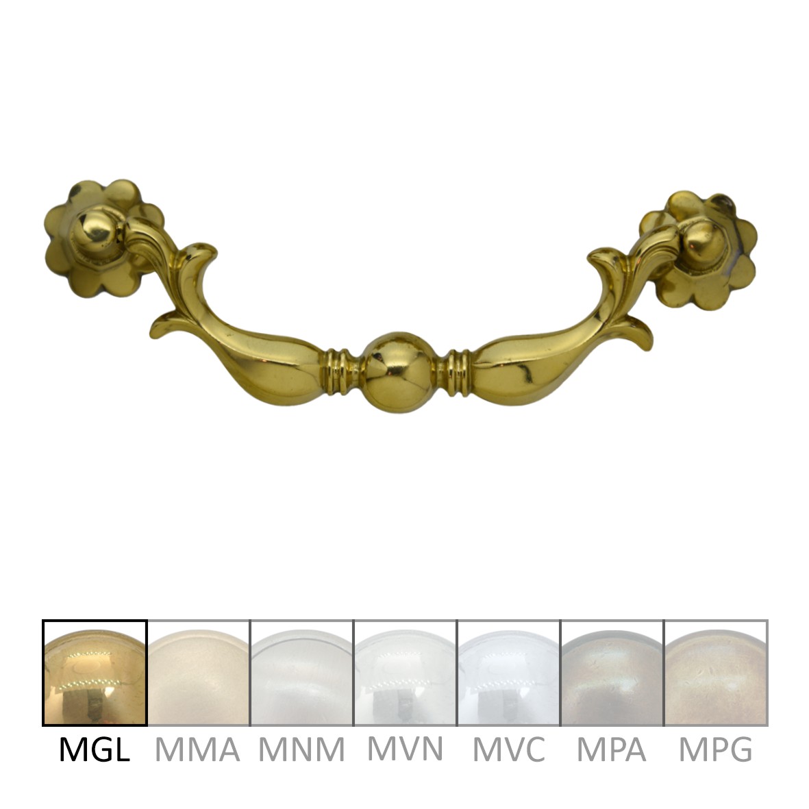 Möbelgriff, MGL , Maße B x H - 155x52 mm Serie GR043 Bild1
