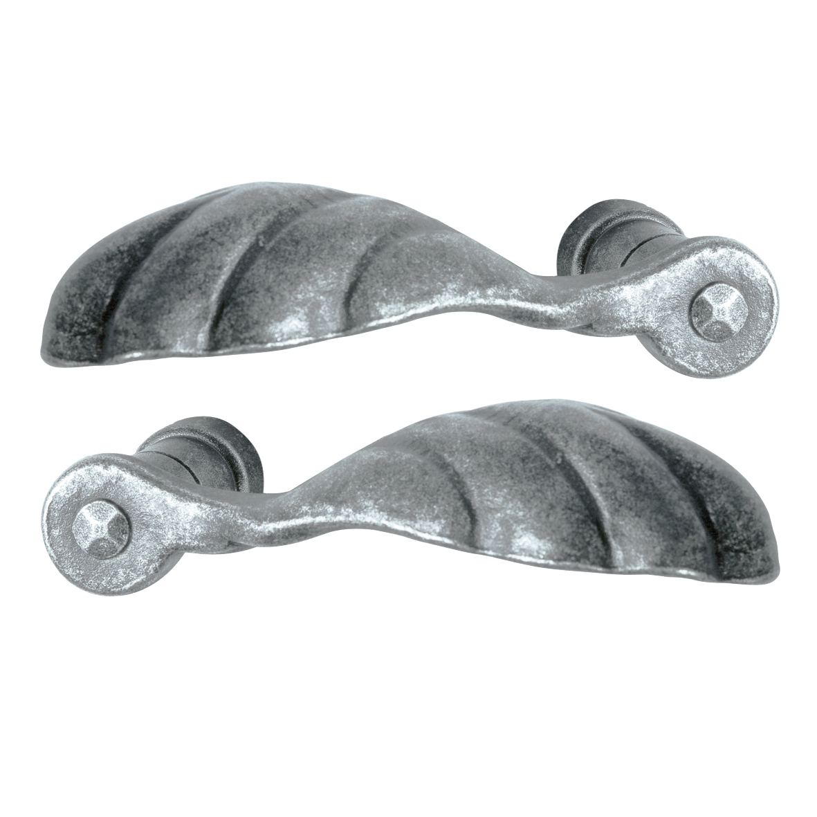 Türgriff Eisen thermopatiniert ® 141mm Paar Serie TD064 Bild1