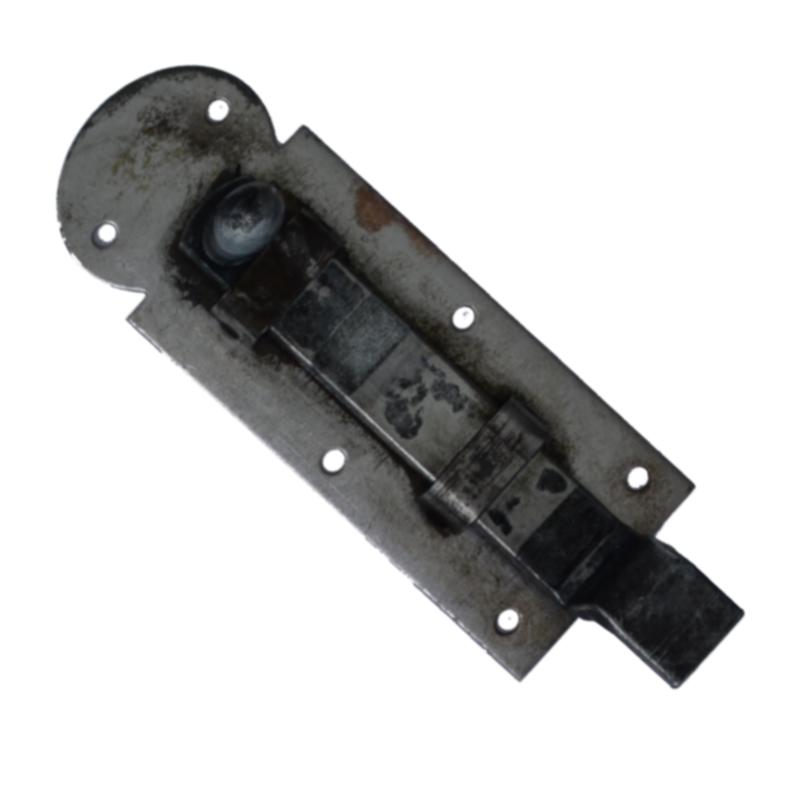 Schieberiegel Türriegel 100mm - gekröpft Serie SR001 Bild1