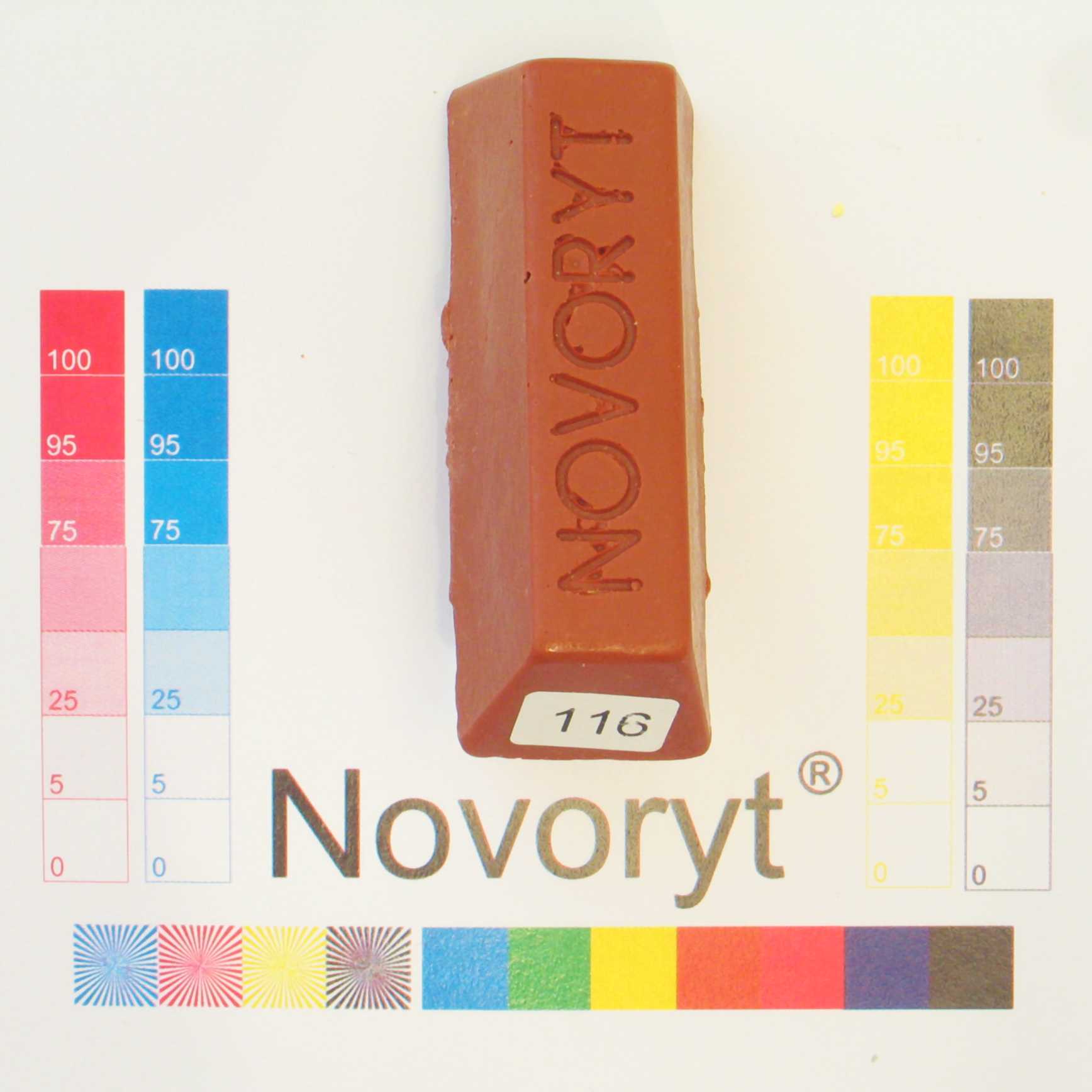 NOVORYT® Weichwachs Farbe 016 1 Stange der Serie WW003 Bild1