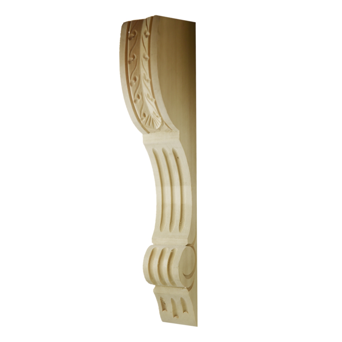 Kapitell in Linde 280 x 38mm Serie AH363 Bild1