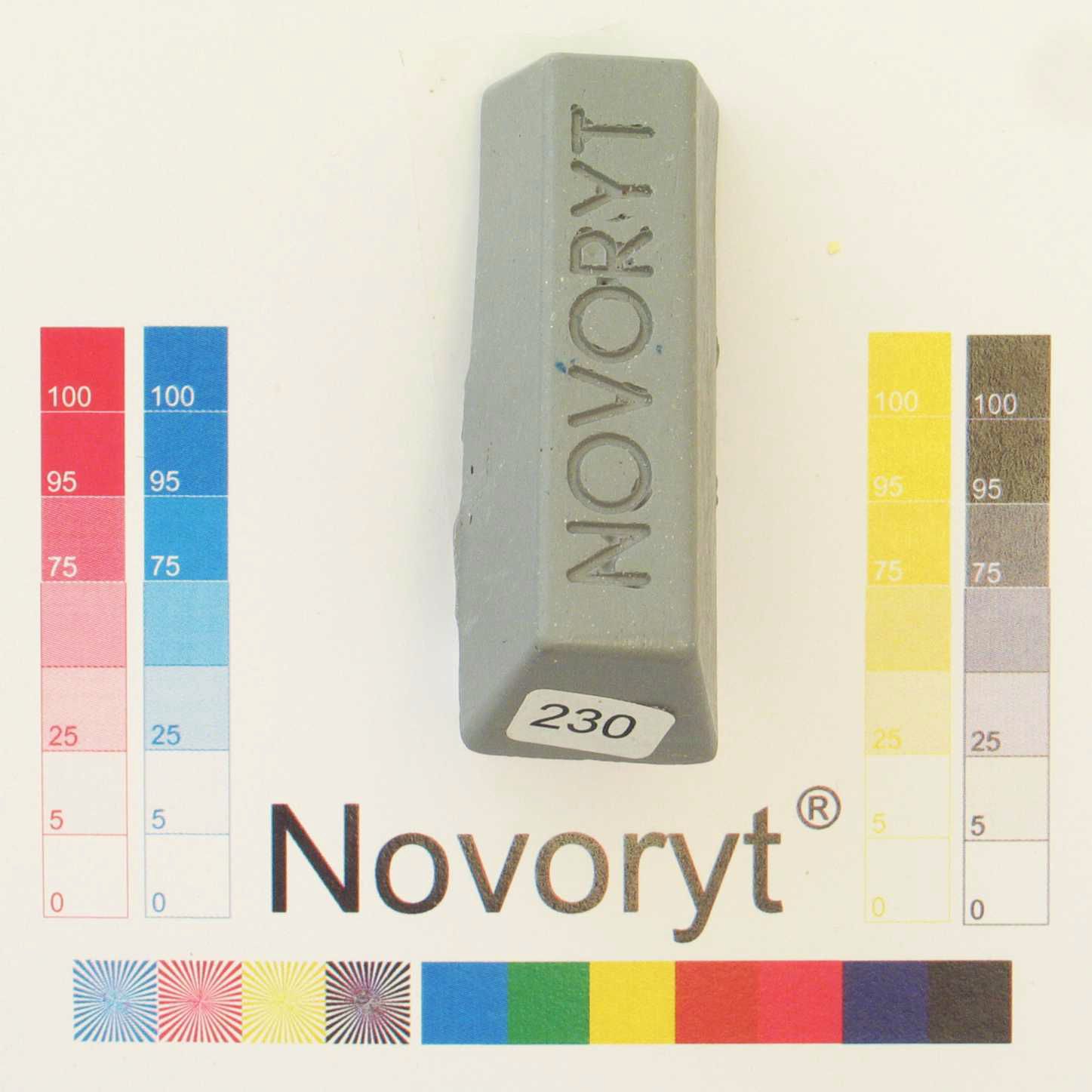 NOVORYT® Schmelzkitt - Farbe 230 1 Stange Serie HW003 Bild1