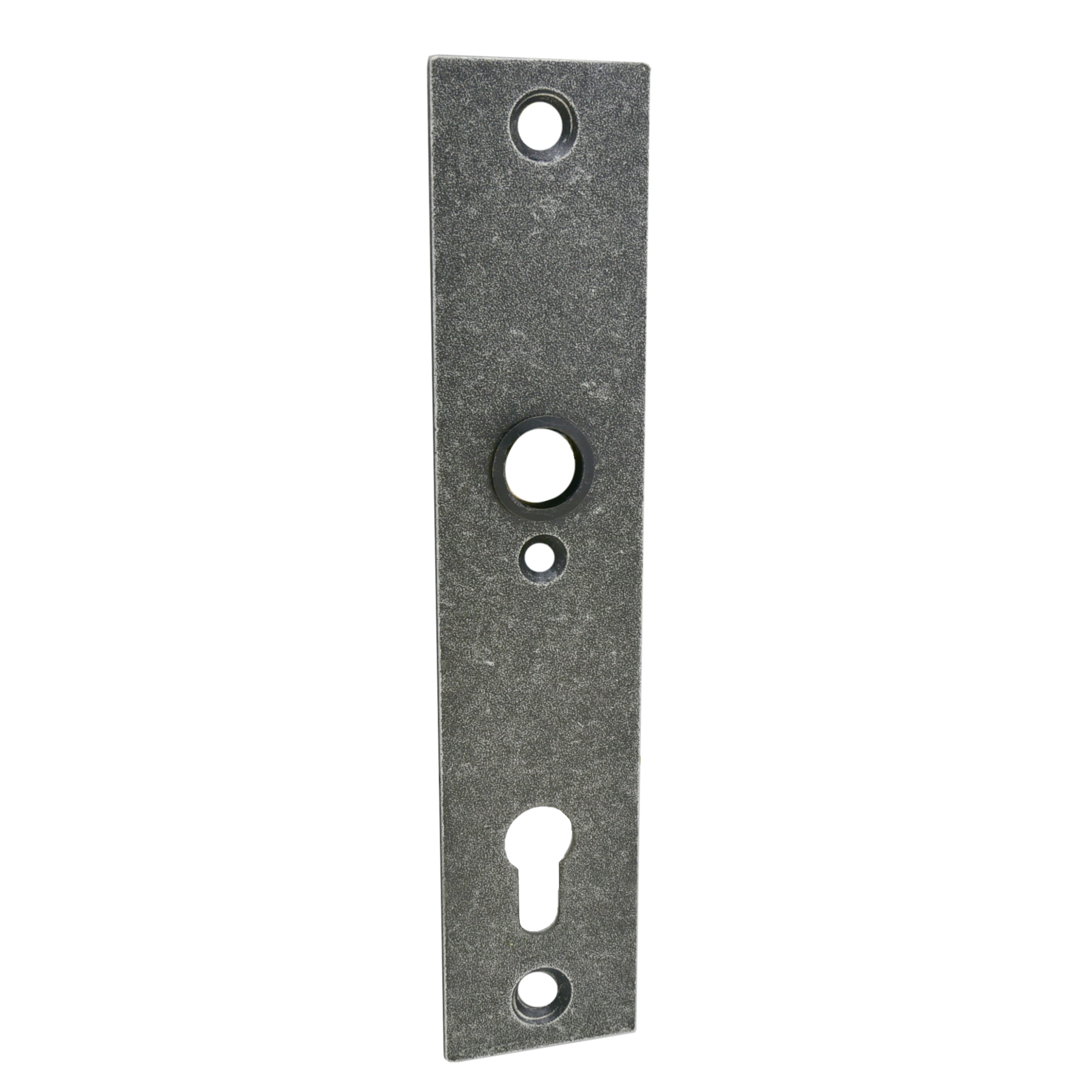 Sicherheitsschild innen Dist. 92 mm PZ, Eisen schwarz passiviert L x B
