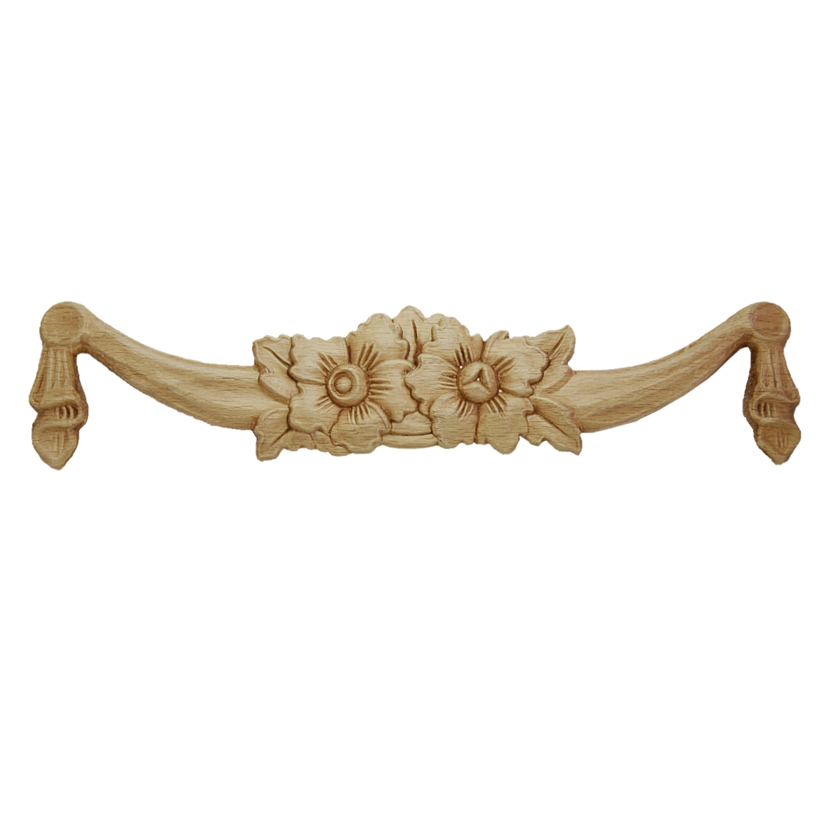 Obertürverzierung in Buche 280 x 65 x 9mm Serie AH301 Bild1