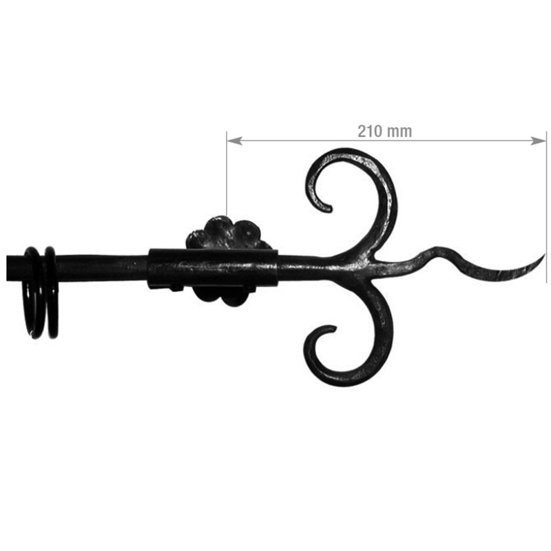 Endstück ERL, L-210 mm der Serie VO056 Bild1