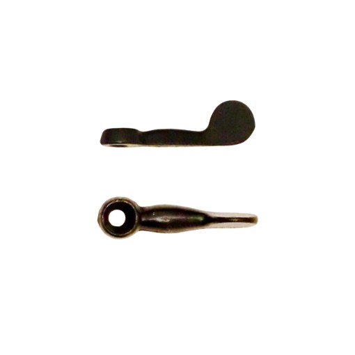 Halber Dresdner Reiber schwarz für Altbausanierung halber Reiber Eisen ESP, L=55mm Serie FB200 Bild1