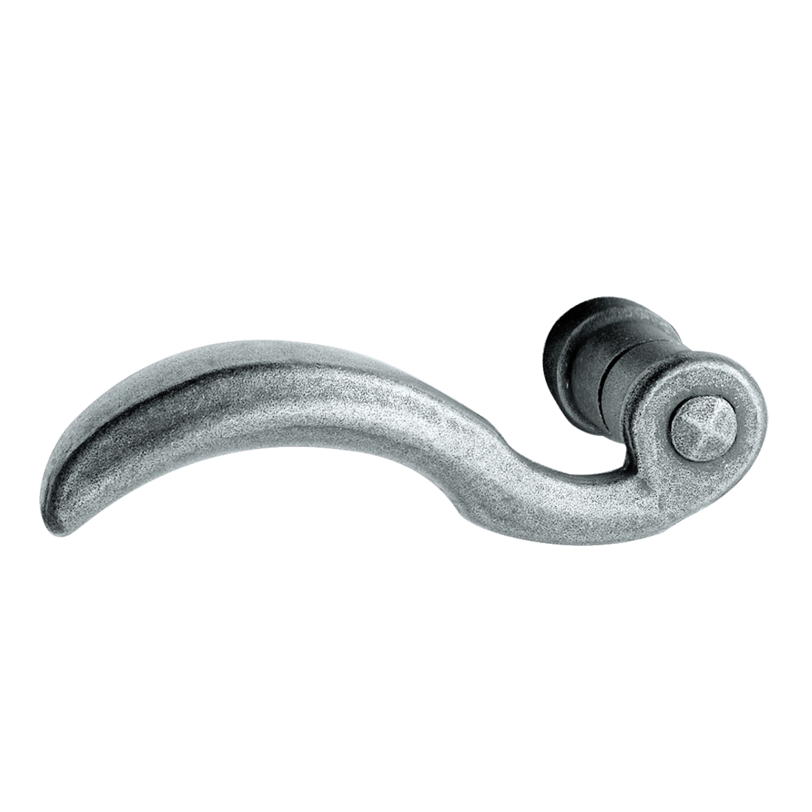 Türgriff Eisen thermopatiniert ® 140mm DIN Links Serie TD075 Bild1