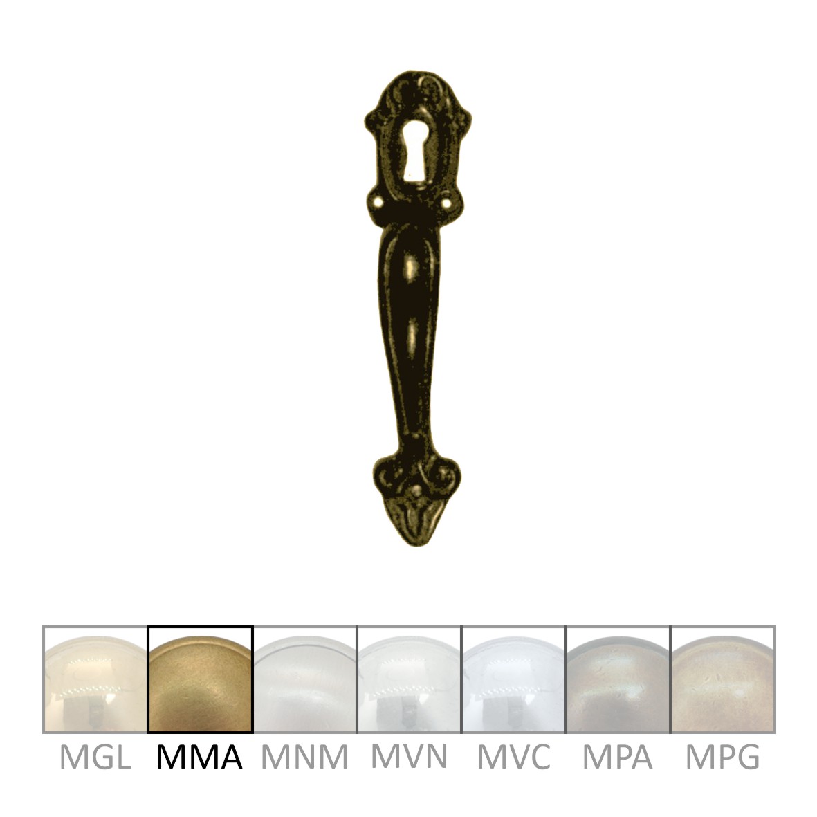 Bügelgriff, MMA , Maße B x H -13 x 105mm Serie GR024 Bild1