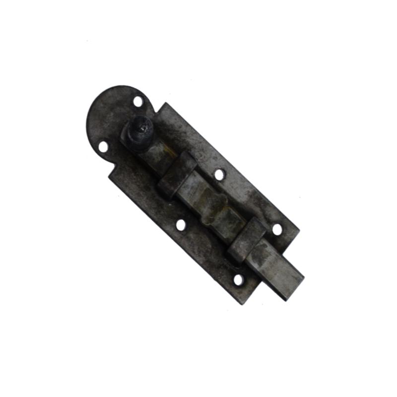 Schieberiegel Türriegel 80mm - eisen rostig Serie SR001 Bild1