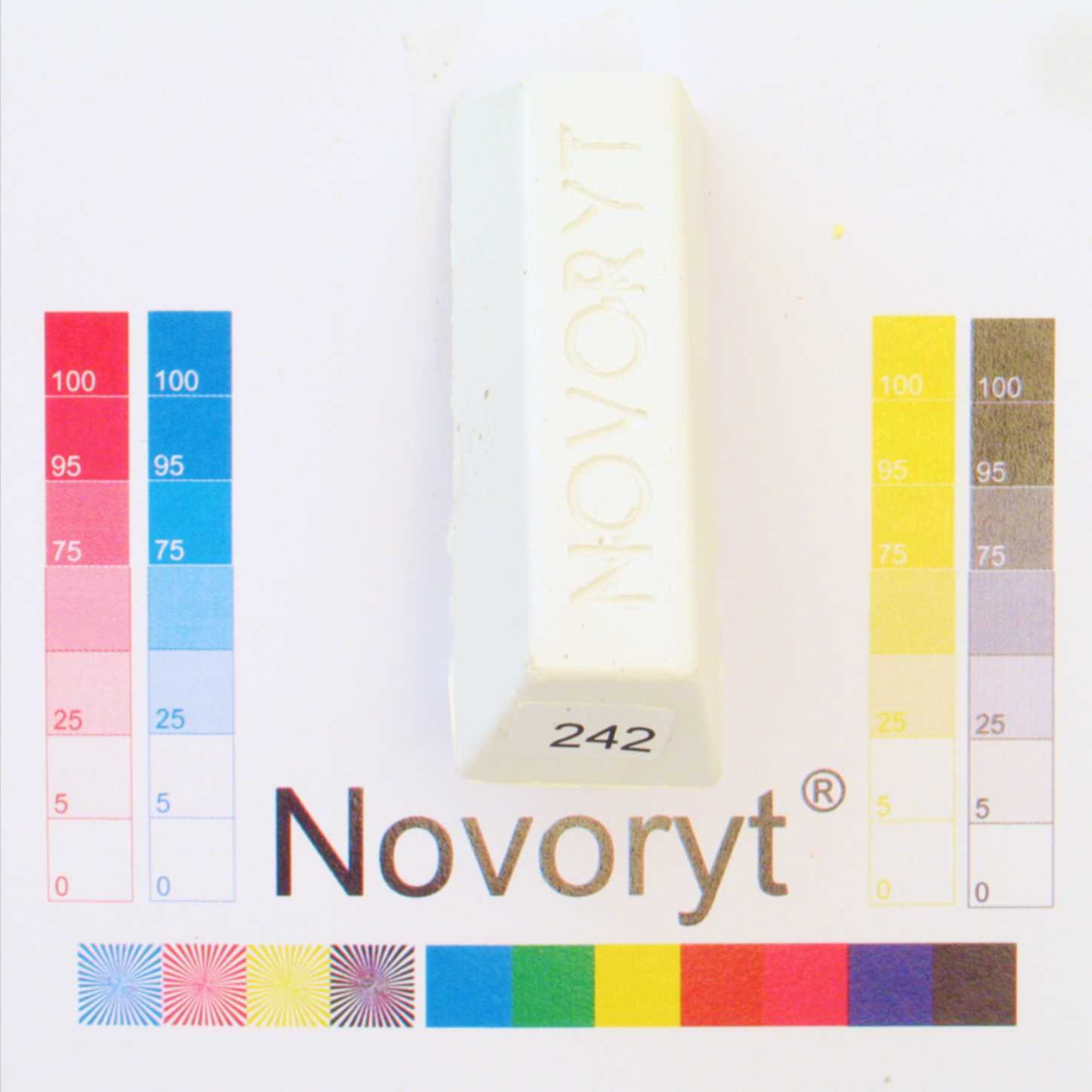 NOVORYT® Schmelzkitt - Farbe 242 1 Stange Serie HW003 Bild1